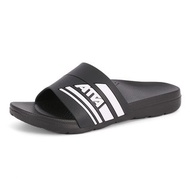 【ATTA】足壓分散 流線均壓拖鞋-黑白