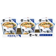 來一客 鮮蝦魚板風味杯麵(3入組)