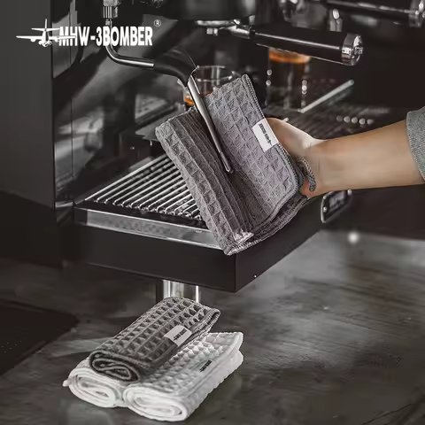 MHW-3BOMBER Barista Towels,Super Absorb Microfiber Cleaning Cloth for Coffee Machine,Home Cafe Tool