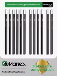 Marie’s | Drawing Charcoal Pencil For Sketching Soft to Hard 14B 16B