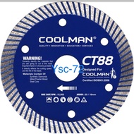 COOLMAN DIAMOND DISC CT88 THIN TURBO RIM BLADE 4''