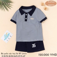 Jinro - short sleeve clothes for babies from 9 months to 4 years old