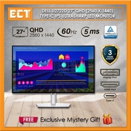 Dell U2722D 27" QHD (2560 x 1440) Type-C IPS UltraSharp LED Monitor