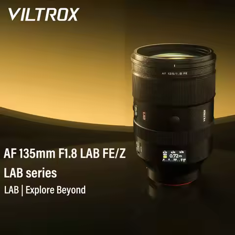 VILTROX AF 135mm F1.8 LAB Full Frame Large Aperture Portrait Medium Telephoto Lens for Sony E Nikon 