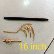 Dewi kwan im leaf pot for 16 inch statue