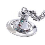 【二手】薇薇安·Vivienne Westwood(Vivienne Westwood) 項鍊 全新 TINY ORB RUTH 63020097/S001 槍灰色不銹鋼項鍊 女士款 全新