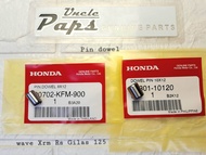 Pin Dowel 8x12 / 10x12 genuine (Crankcase/Cylinder) SOLD PER PIECE Honda wave 125 S R wave 125i Xrm 