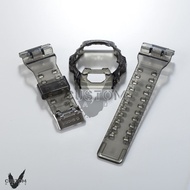 (Vcustom) G8900 JELLY " SMOKEY " BAND AND BEZEL WATCH STRAPS