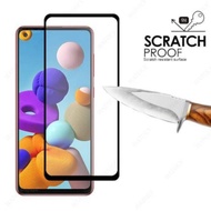 Samsung A21S Tempered Glass Anti-Scratch Glass Screen Guard Protector Tempered Glass 9D