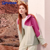 FILA FUSION URBAN TECH Women Woven Top Ash