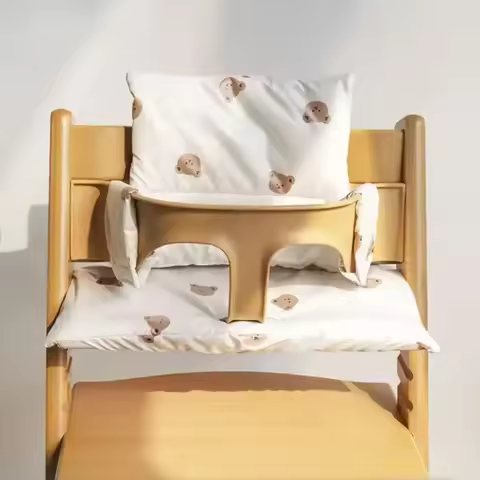 Baby Dining High Chair Cushion Tripp Trapp Baby Eating Growth Chair Accessories Baby Meal Replacemen