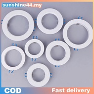 shine LED Downlight Spotlight Braets Light Stand Adapters Lamp Shade Rings Hole Enlarge White Outer 