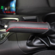 Bọc Phanh Tay Bánh Răng Bằng Da Phụ Kiện Nội Thất Ô Tô Cho Mazda 3 Axela Atenza CX-5 CX3 CX-3 CX5 20