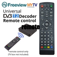 Universal My freeview MYTV decoder Remote control DVB DVB-T2 DVBT2 Set Top tv Box digital receiver s