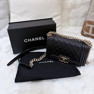 Chanel/ Le Boy Mini/ 黑金