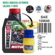 Oli Motul GP Power 1 Liter 4T 10w40 Oil 1000ml Motor Sport Trail R15 Vixion KLX Byson CB150R