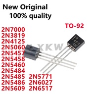 10PCS 2N7000 2N3819 2N4125 2N5060 2N5457 2N5458 2N5460 2N5484 2N5485 2N5486 2N5609 2N5771 2N6027 2N6
