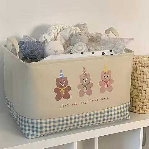 New Maternity and Infant Kids Clothes Toys Storage Basket Large Capacity Storage Basket Portable Dia