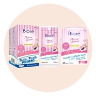 Biore Cleansing Oil In Cotton Wipes Travel Pack 10's/Make Up remover Twin 44's Biore Make Up Remover