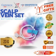 SCALP VEIN SET BUTTERFLY NEEDLE FOR RAPID VENOUS ACCESS 23G
