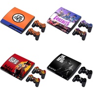 ☆Ins Game Console Sticker PS3 Thin Console Sticker PS3 SLIM Accessories Game Console Cartoon Sticker