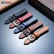 [Please Look for the Model] Adapt to Casio AE1200 AE1300 Modified Retro Plain Weave Cowhide Genuine 