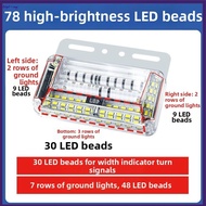 【BET】24V LED Truck Side Marker Lights Waterproof Ultra Bright Turn Signal Wide Light[my]