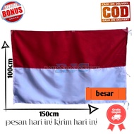 bendera merah putih besar 1kodi(20pcs)