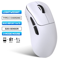 HXSJ T700 Lightweight 3 Modes Gaming Mouse 500mAh Rechargeable Macro Optical Wireless Office Mouse f