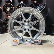 [4PCS] New Sport Rim 15inch CE28 15X6.5JJ ET35 8H100/114.3 Silver