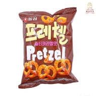 [READYSTOCK] NONGSHIM SALTY CARAMEL PRETZEL 🥨DOUBLE ROLL焦糖口味双圈零食零嘴 韩国进口[KOREAN Import]网红零食 咸甜烤色香味俱全