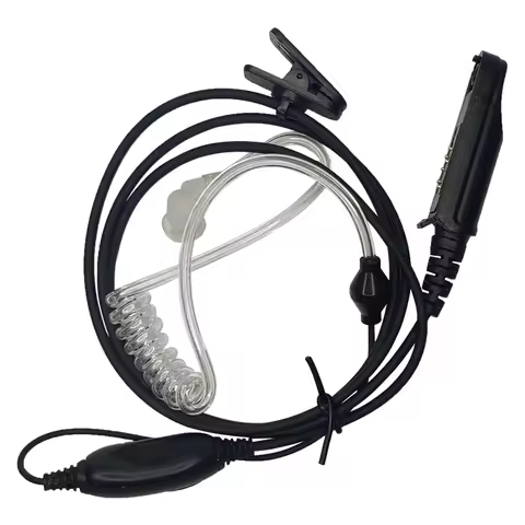 Baofeng UV-9R Plus Walkie Talkie Air Tube Headset UV9R UV98Pro UV-S22 UV-68 Pro BF9700 A58 GT-3WP Wa