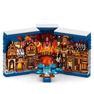 Reobrix 66035 3398PCS Architectural Serie Hobbit Book Archive Building Block Model Technical Educati