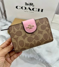 🔥 สินค้าขายดี🔥💯Factory 💯👜 กระเป๋าสตางค์ขนาดกลางพร้อมซิป ดีไซน์หรู