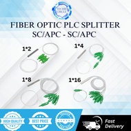 PLC Splitter 1:2 / 4 / 8 / 16 PLC UPC/APC Splitter Module 1x4 / 8 / 16 SC Fiber Optical PLC Splitter