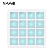 M-VAVE SMC-PAD Pocket Pad Portable Wireless MIDI Controller 16 Pads Suitable Percussion DJ Music Arr