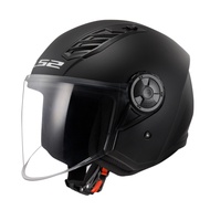 LS2 Helmets OF616 Airflow II Solid Matt Black - หมวกกันน็อคเปิดหน้า
