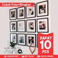 Print Photo Frame Decorative Aesthetic 10R Strip Umrah PreWedding Newborn Wedding Family Children Ho