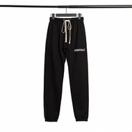 Black Gray Bundle Foot Pants Trousers Meichao ESSENTIALS FEAR OF GOD FOG Leisure Long tube Men Women Letter Logo Cotton