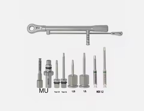 Dental Implant Drivers Torque Wrench Osstem Hiossen 3i Square Drivers MU screw driver