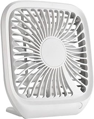 TYJKL Desk Fan, Small Table Personal Portable Mini Fan Powered by USB, 3 Speed and Quiet Design for Office, Home,Outdoor Travel