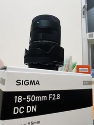 Sigma 18-50mm F2.8 Sony E 鏡頭 連UV鏡