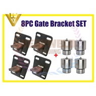 VERYWELD 8PC Gate Bracket Set Auto Bearing / House Gate / Folding Auto Gate Besi