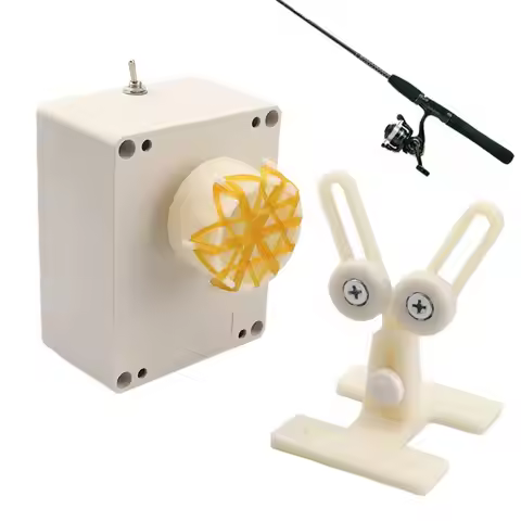 Fishing Rod Building Kit Fishing Rod Repair Machine 0-40 Rpm Epoxy Resin Rotating Gluing Machine For