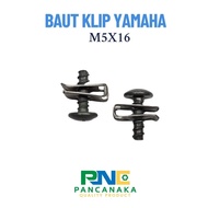 YAMAHA M5X16 CLIP BOLT YAMAHA M5X16 BODY CLIP/ - 1 PCS