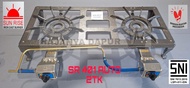 Kompor gas bodi cor sunrise sun rise tipe 401 auto 2 tungku mata SNI - kompor sunrise - 401 auto 2 m