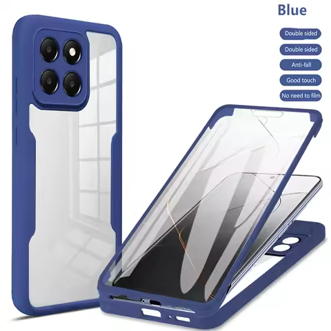 360 Full Body Heavy Duty Case For OPPO A2 A5 A9 2020 A15 A15S A32 A33 A35 A36 Double Sided Transpare