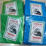 Long Sleeve Thick Plastic Raincoat