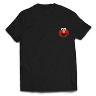 SESAME STREET Cartoon Elmo Cookie Monster Big Bird T-Shirt T Shirt Tshirt Baju SST-0010