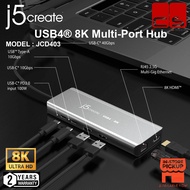 J5 CREATE JCD403 (USB4® 8K Multi-Port Hub)(8K 60 Hz)(4K 144 Hz)